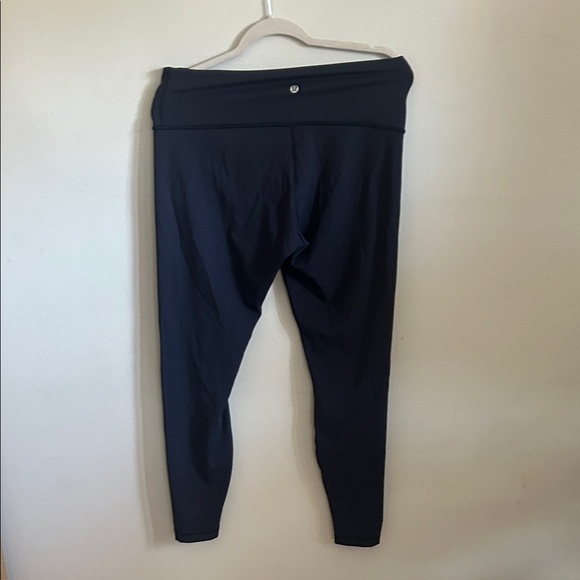 lululemon athletica Pants - Lululemon Athletica Deep Black Yoga Pants